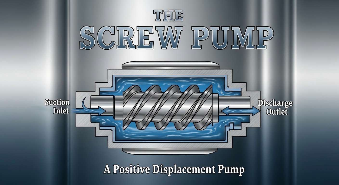 Welcher Pumpentyp ist eine Schraubenspindelpumpe?