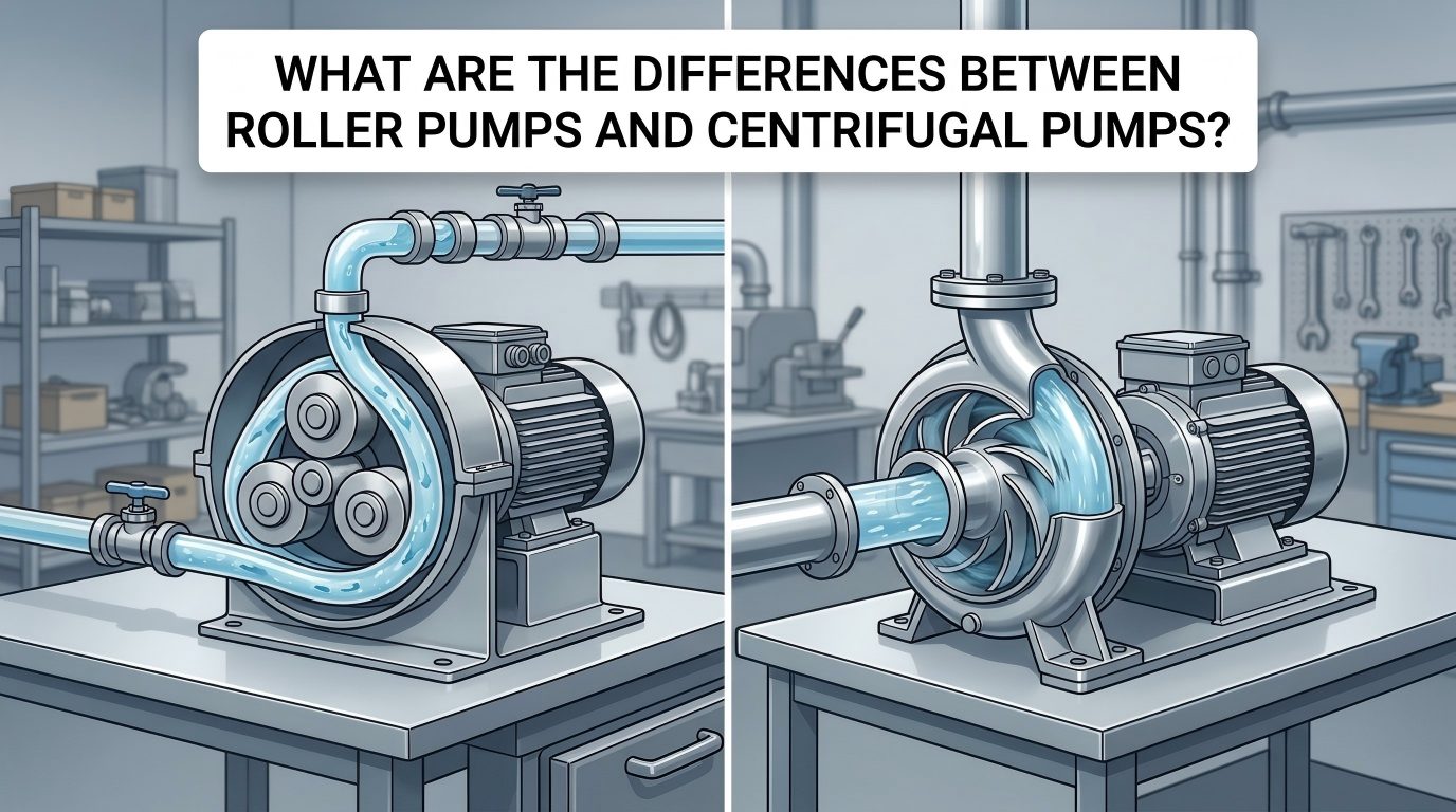 Was sind die Unterschiede zwischen Rollenpumpen und Kreiselpumpen?