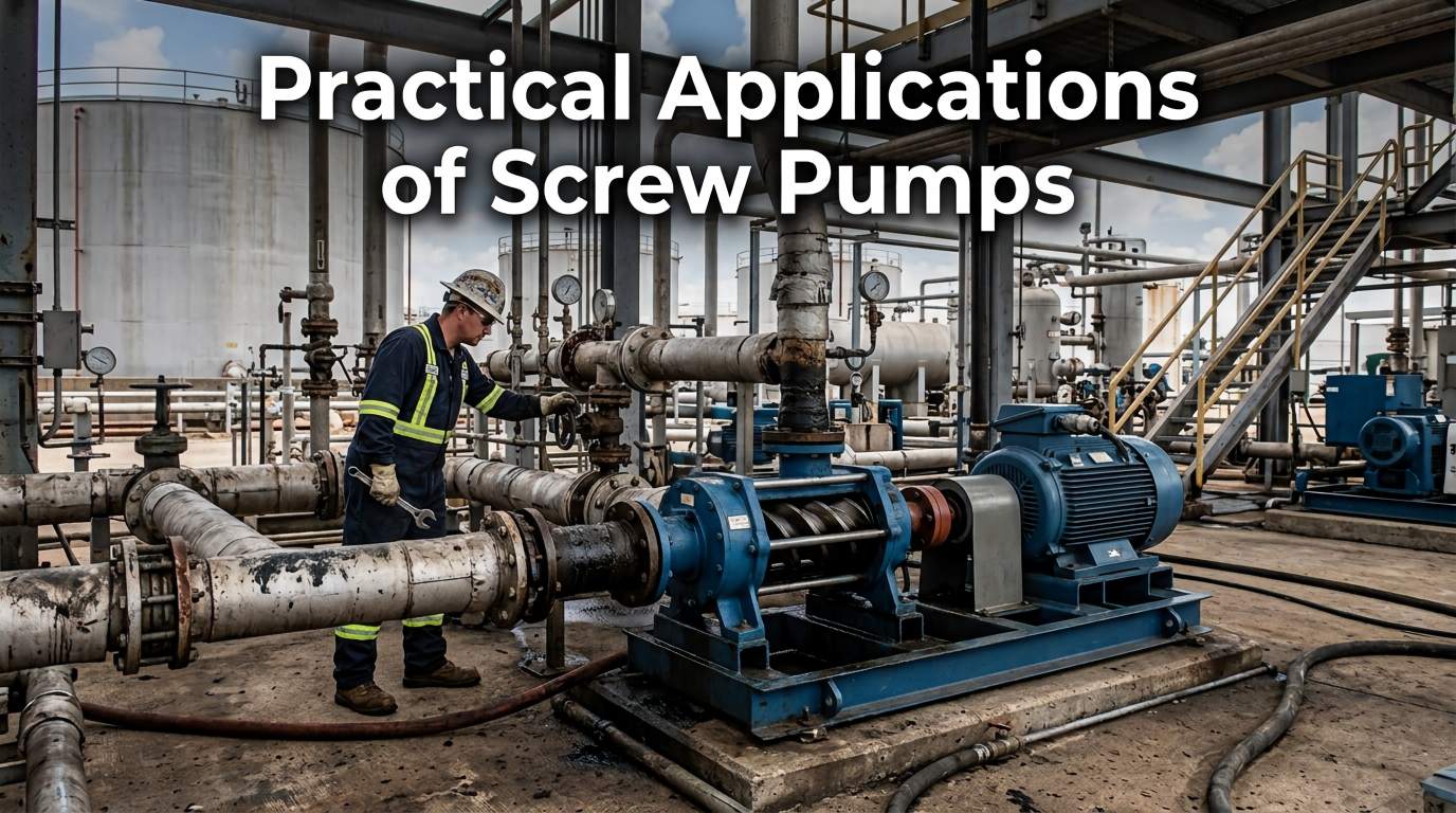 Praktische Anwendungen von Schraubenpumpen