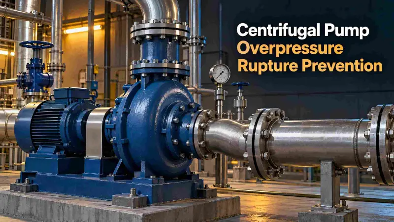Verhinderung von Überdruckbrüchen bei Kreiselpumpen