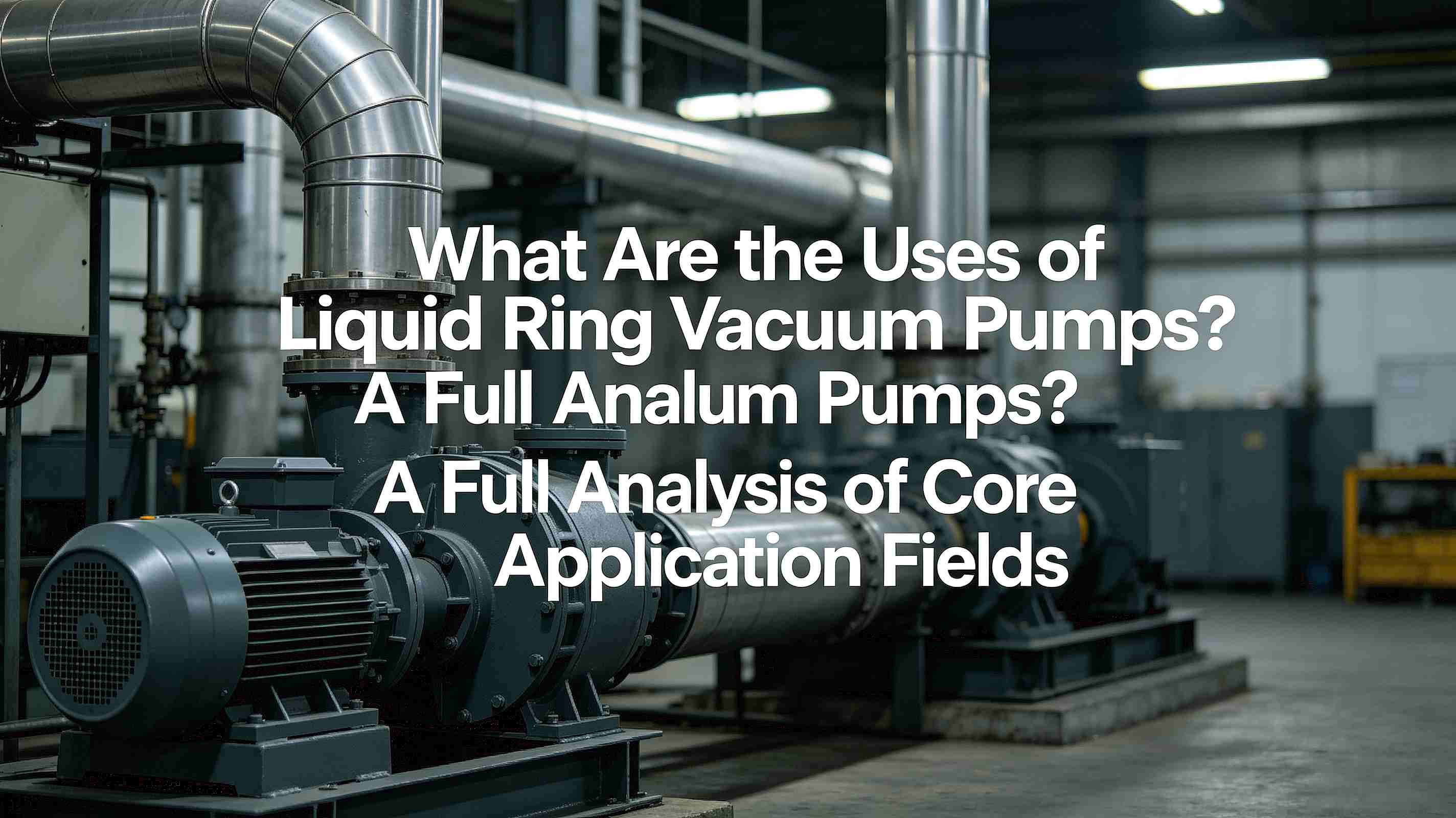 Industrial Liquid Ring Pumps